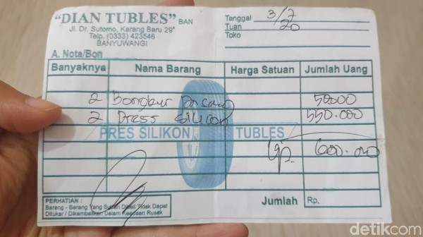 Viral Tambal Ban Harga Selangit yang Bikin Korban Menjerit