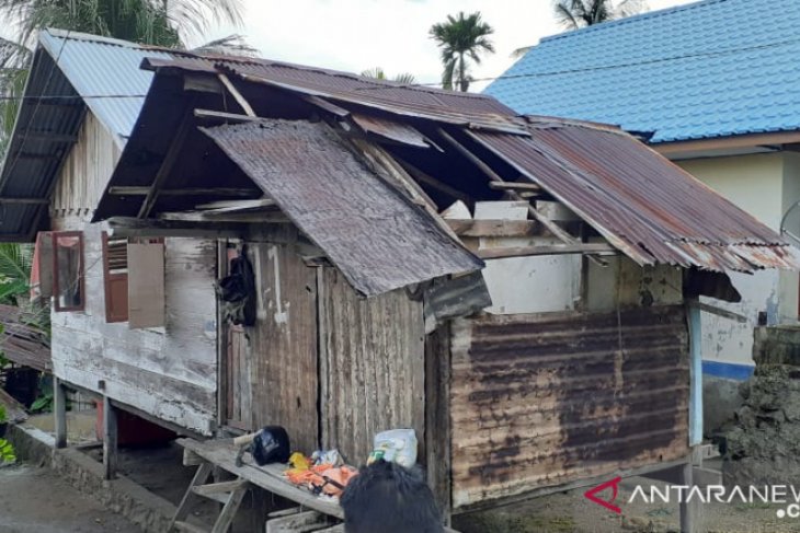 5 Atap Rumah di Sabang Rusak Akibat Angin Kencang