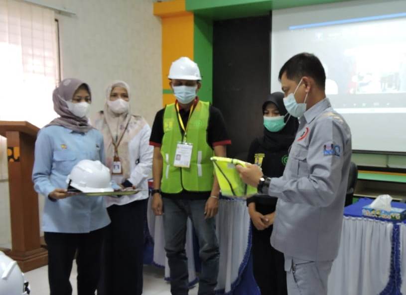 55 Petugas Ikut Bimtek Keselamatan Kontruksi yang Digelar PT Harum Jaya