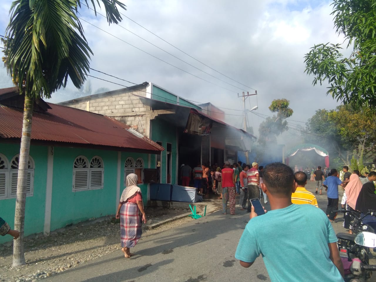 Rumah Warga Tokoh Abdya Terbakar
