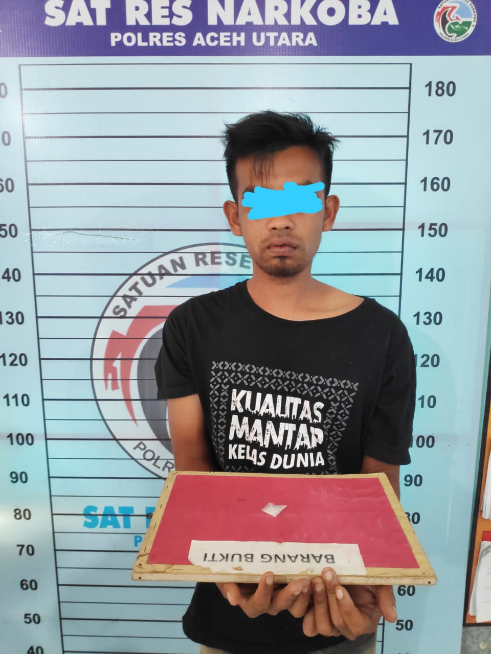 Kedapatan Bawa Sabu, Seorang Pria di Aceh Utara Diamankan Polisi